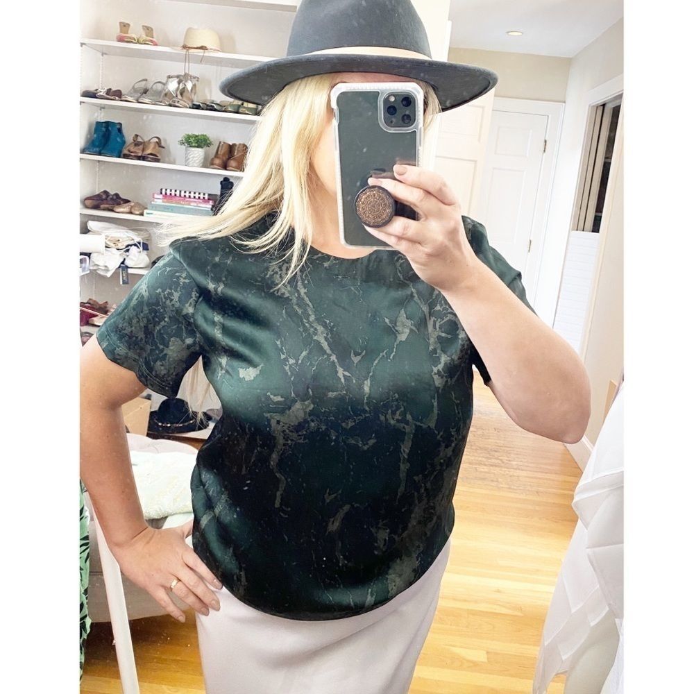 BALENCIAGA silk top new